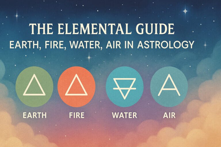 astrology elements explained four elements visual