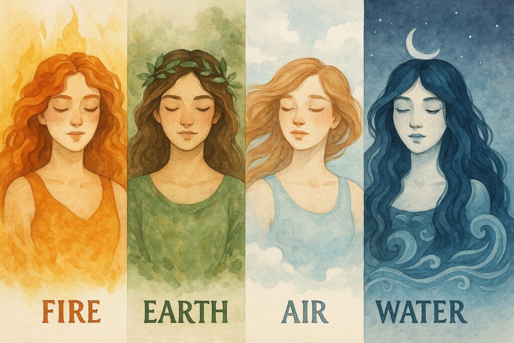 astrology elements explained personified characters